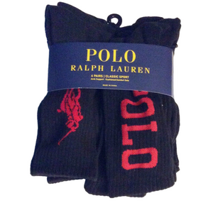 Polo Ralph Lauren Men’s Black Sock 6 - 12.5